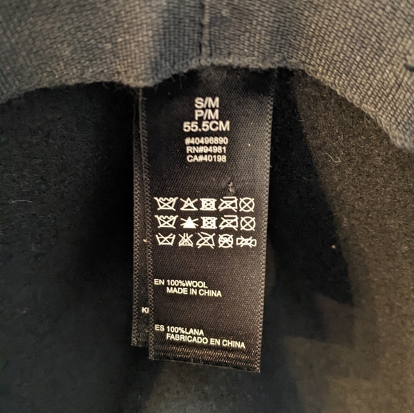 Studded Black Fedora - Picture 4 of 4